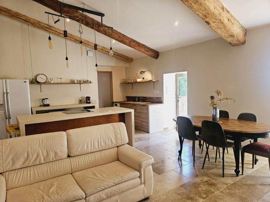 Le Gite De La Marquise - Elegant Appartement Avec Terrasse - Montboucher-sur-Jabron Bagian luar foto